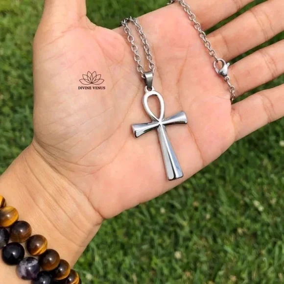 Ankh Necklace | Stainless Steel | Unisex - Picture 5 of 7